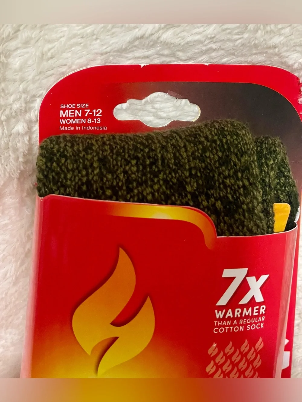 Heat Holders Men’s Olive Green Thermal Socks
